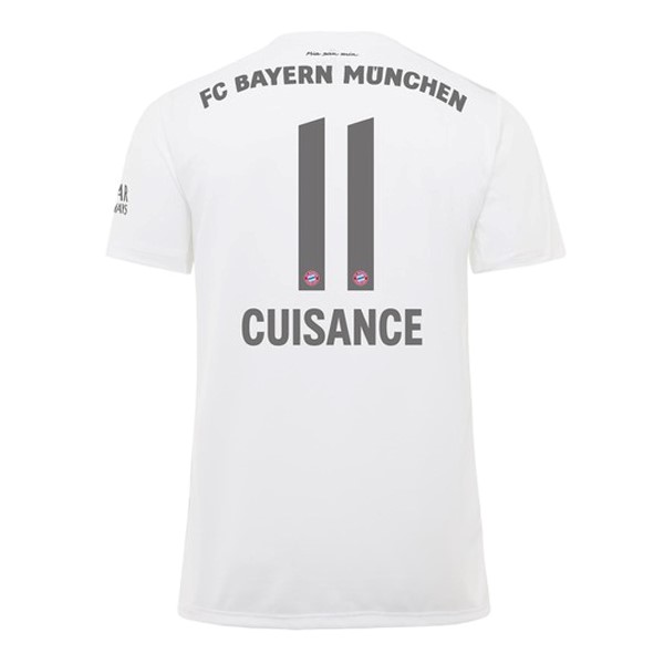 Camiseta Bayern Munich NO.11 Cuisance 2ª 2019-2020 Blanco